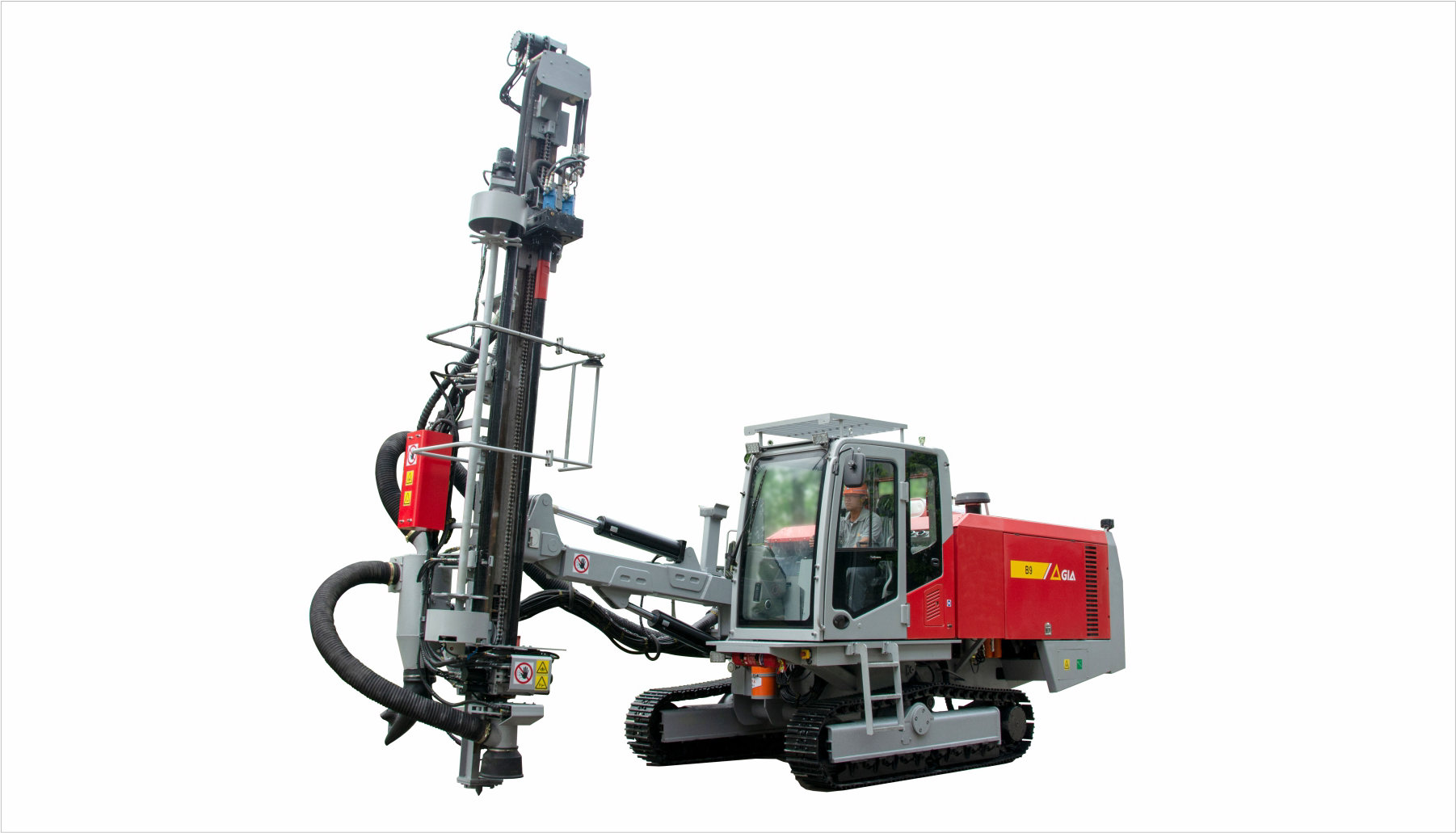 杰亞B9全液壓露天潛孔鉆機